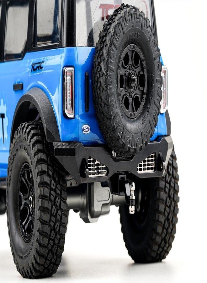 مجموعة مصدات أمامية وخلفية من الألومنيوم من TCRC لسيارة TRX4M Bronco 1/18 RC Crawler Car، قطع غيار للترقية - Image 5